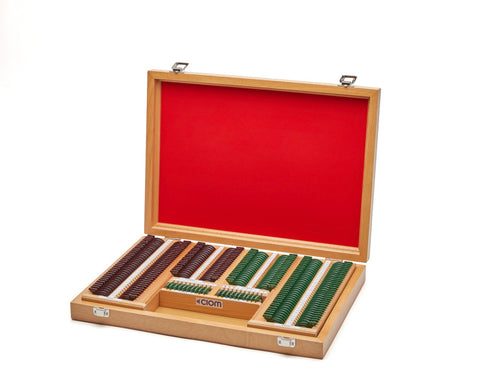 Gläserkasten mit 232 Messgläsern (inkl. Holzkoffer) von CIOM – Onlineshop für Augenärzte, Kliniken, Optiker & Händler | Ophthal-Optics