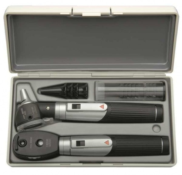 HEINE Diagnostik Set: mini 3000 Ophthalmoskop & mini 3000 F.O. Otoskop von Ophthal-Optics – Onlineshop für Augenärzte, Kliniken, Optiker & Händler | Ophthal-Optics
