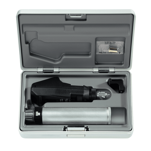 Diagnostik Set: HEINE BETA 200 Strich-Skiaskop (mit Etui) von Ophthal-Optics – Onlineshop für Augenärzte, Kliniken, Optiker & Händler | Ophthal-Optics