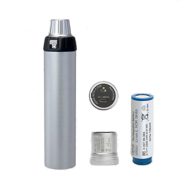 Heine Beta 4 USB Li-ion Ladegriff von Heine – Onlineshop für Augenärzte, Kliniken, Optiker & Händler | Ophthal-Optics