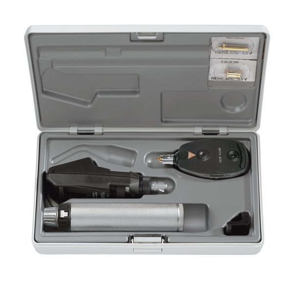 HEINE BETA 200 Diagnostik Set: BETA 200 Ophthalmoskop & BETA 200 Strich-Skiaskop von Ophthal-Optics – Onlineshop für Augenärzte, Kliniken, Optiker & Händler | Ophthal-Optics