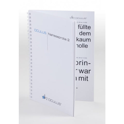Nahleseprobe 2 von Oculus – Onlineshop für Augenärzte, Kliniken, Optiker & Händler | Ophthal-Optics
