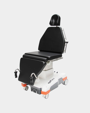 UFSK eyeForce Behandlungsstuhl - seitliche Frontalansicht
