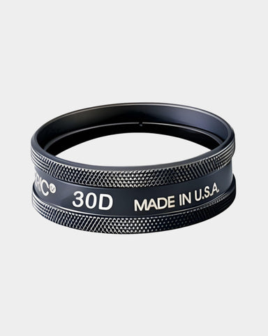 VOLK 30D Lupe (Ophthalmoskopierlupe) schwarz - Frontansicht