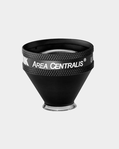 Volk Area Centralis indirektes Kontaktglas schwarz - Frontalansicht