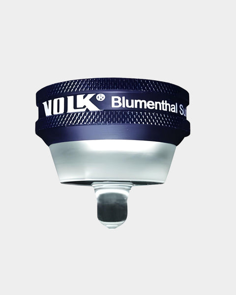 Volk Blumenthal Suturelysis Kontaktglas schwarz, silber - Frontansicht