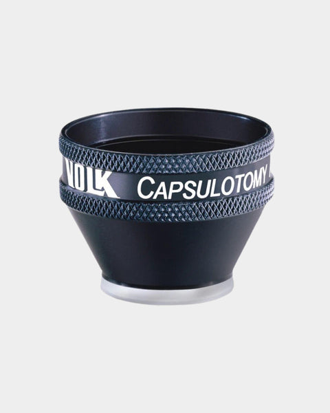 Volk Capsulotomy Laser Linse schwarz - Frontansicht