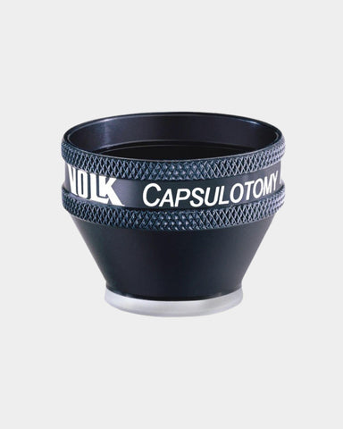Volk Capsulotomy Laser Linse schwarz - Frontansicht