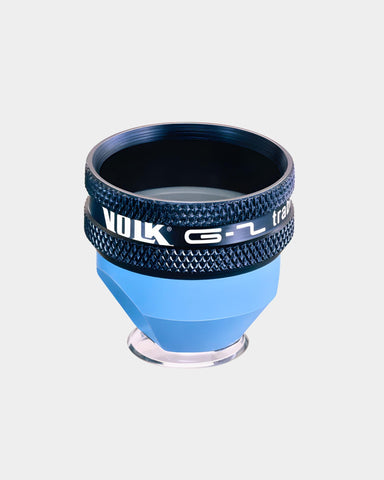 Volk G-2 Trabeculum blau , schwarz - Frontansicht 