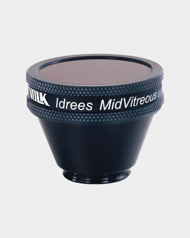 Volk Idrees MidVitreous Lupe schwarz - Frontansicht