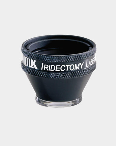 Volk Iridectomy Laser Kontaktglas schwarz - Frontansicht