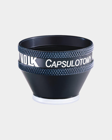 VOLK Kapsulotomie Linse schwarz - Frontansicht