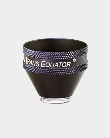 Volk Trans Equator indirektes Kontaktglas schwarz - Frontansicht